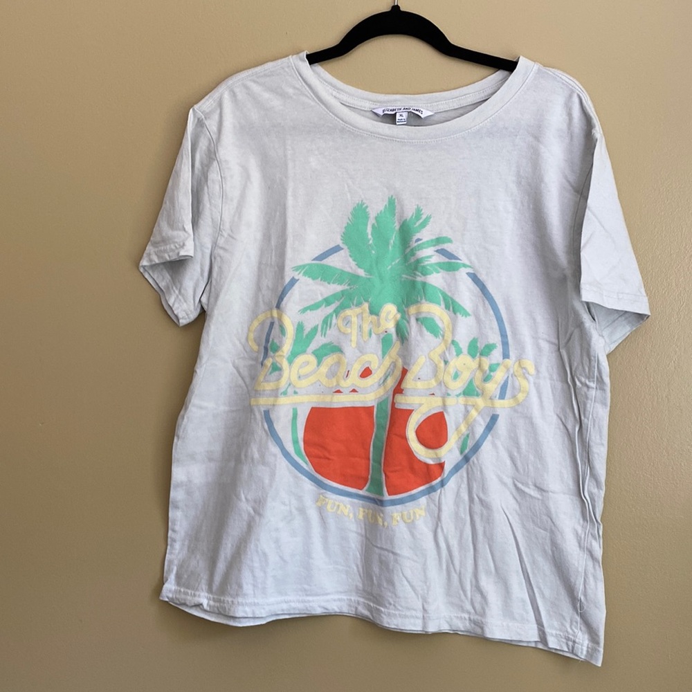 Elizabeth and James Beach Boys T shirt size XL